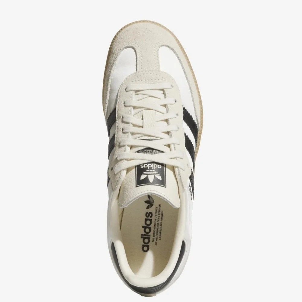 Adidas Samba Og J 'Crewhite/ CBlack/Gum3' - JQ3644 Size 7